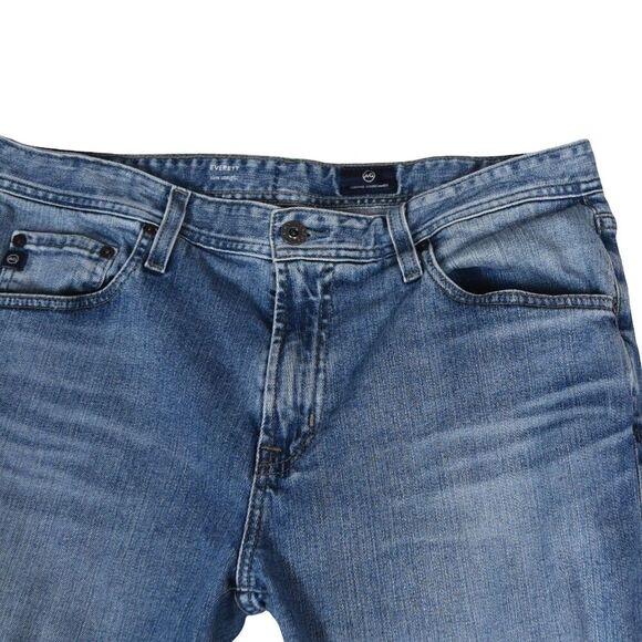 AG Adriano Goldschmied 33x32 Blue Jeans Straight Fit Soft Fade Casual Core - Picture 4 of 11